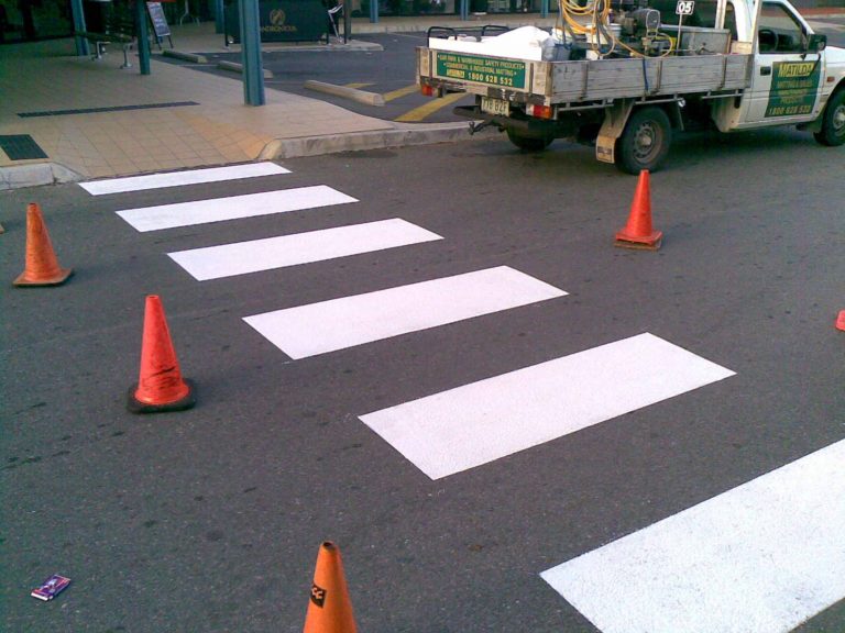 Pedestrian Line 062— Building Safety Products in Ormeau, QLD