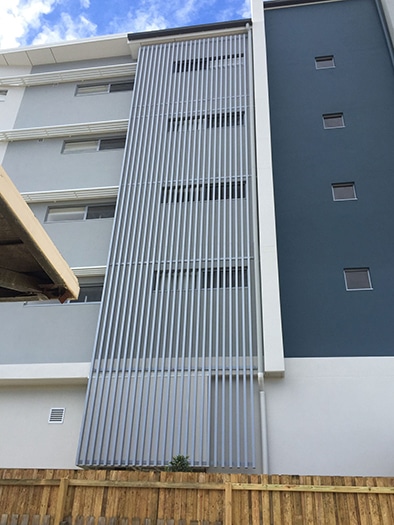 Privacy Screens in apartment building - Privacy Screens Gold Coast