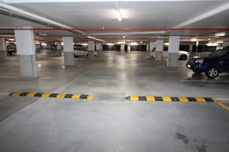 Rubber speed hump - Building Safety Products Brisbane