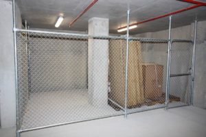 Storage Cage underground -Building Safety Products Brisbane